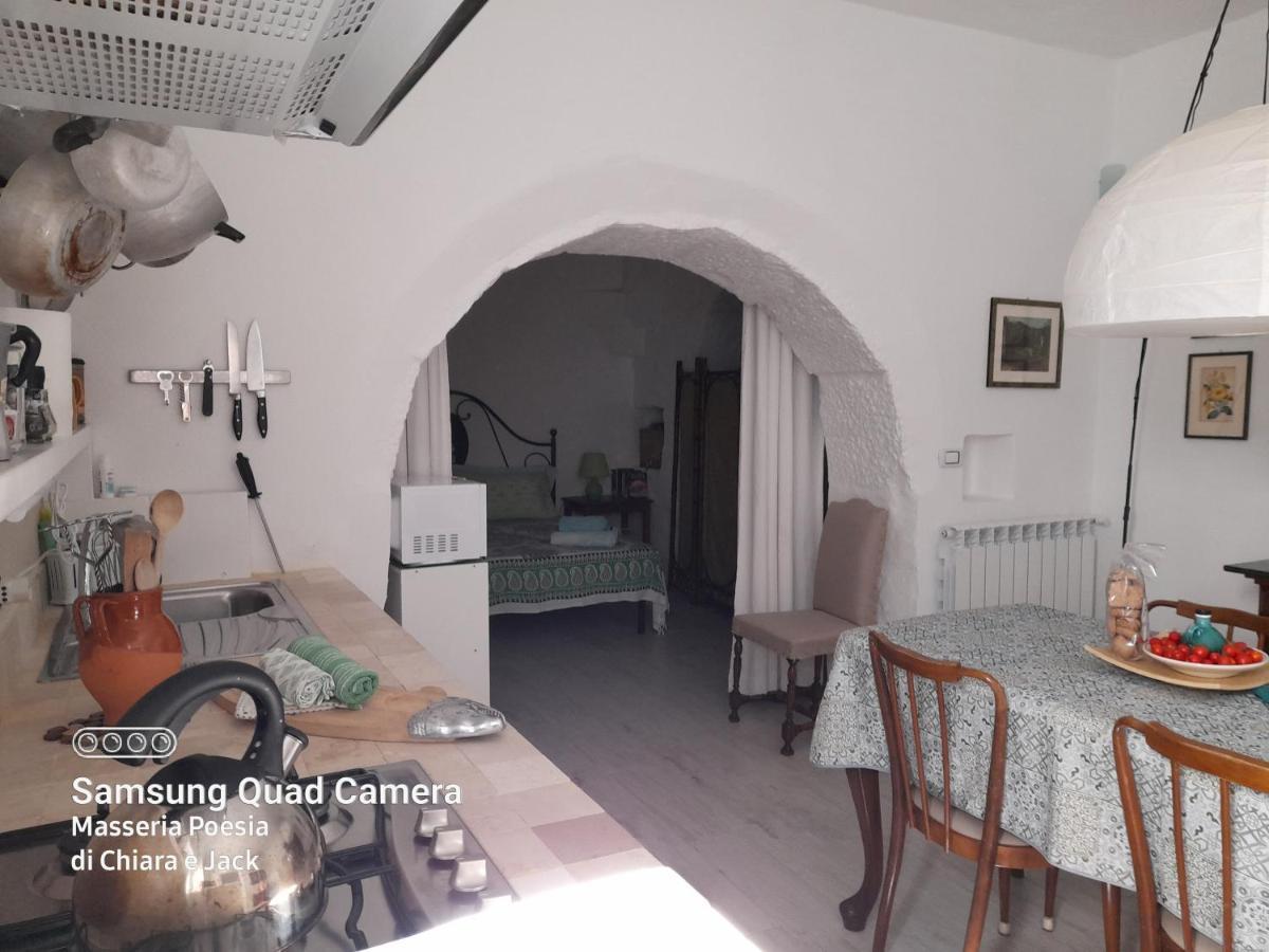 Dimora Verde B Con Trullo Masseria Poesia Чистерніно Екстер'єр фото