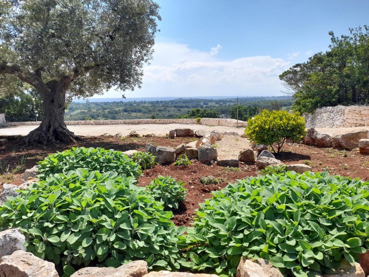 Dimora Verde B Con Trullo Masseria Poesia Чистерніно Екстер'єр фото