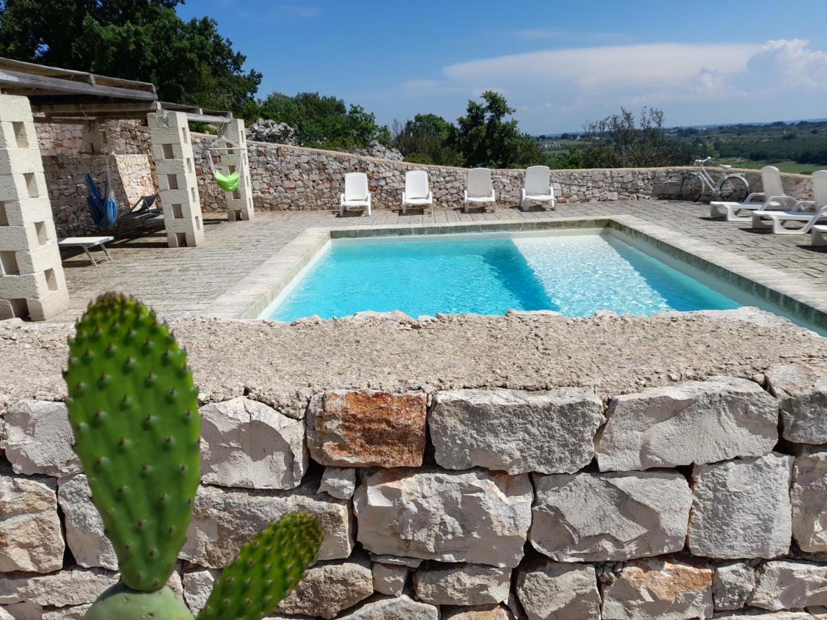 Dimora Verde B Con Trullo Masseria Poesia Чистерніно Екстер'єр фото